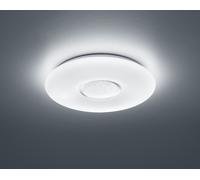 AKINA PLAFONIERA LED METACRILATO CON EFFETTO CRISTALLO CON TELECOMANDO D. 41CM