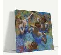 AKINDA Art Gallery - Quadro con Cornice 40 x 40 cm - Ballerine dietro le quinte - Edgar Degas - Impressionismo - Arredo Casa - Arte ottocentesca - Idea Regalo per Arredo Casa