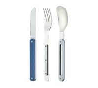 Akinod Feststehendes Besteck 12h34, Aluminium blau