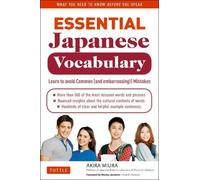 Akira Miura Essential Japanese Vocabulary (Tascabile)