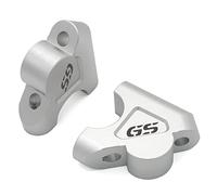 Manubrio Moto Riser Morsetto 32 Millimetri Trascina Manubrio Morsetto Estendere Adattatore per BMW per L'avventura R1200GS LC R1250GS ADV S1000XR R 1250 GS Moto Manubrio Riser Manubri (Color : 1)