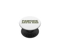 Akita Dog Dad PopSockets PopGrip Adesivo