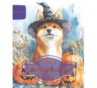 Akita: Libro para colorear para amantes de los perros - Edición de otoño