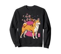 Akita Shiba Inu Dog Inu Fiore giapponese Sakura Fiore Felpa