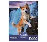 Akita1000Pezzi Puzzle ClassiciCane Adatto Per Uomini E Donne, Puzzle Animali, Confezione Alta Qualità, Sfide Divertenti38x26cm/1000pcs