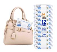 Akitaink 12 Confezioni Carta Igienica Umidificata Pocket 240 Pz