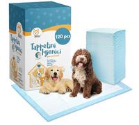 Akitaink - 120 Traverse per Animali Super Assorbenti - Dimensioni 60x90 cm - Tappetini Igienici per Cani e Gatti Multiuso (120 pz 60X90 cm)