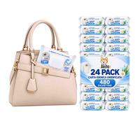 Akitaink 24 Confezioni Carta Igienica Umidificata Pocket 480 Pz