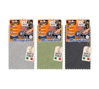 AKITAInk 3 Panni in Microfibra per Cucina e Stoviglie, Brilla Pentole 35x30 cm, Alta Assorbenza, Senza Aloni, Ideali Per Sporco Ostinato e Per Lucidare Pentole, Padelle e Superfici Metalliche