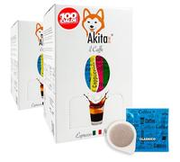 AkitaInk Cialde Caffè ESE 44 mm - Espresso Cremoso e Intenso, Compatibili con Macchine Standard, Disponibili 50, 100 e 150 Cialde (100 CIALDE CLASSICO)