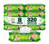 Akitaink Salviettine Pets Aloe 8 Pack 320 Pz Clorexidina