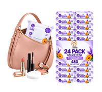 Akitaink Salviettine Umidificate Pocket con Pop-Up, 24 Pack, 480 Pezzi, Struccanti