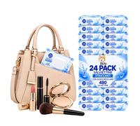 Akitaink Salviettine Umidificate Pocket con Pop-Up, 24 Pack, 480 Pezzi, Struccanti Micellari