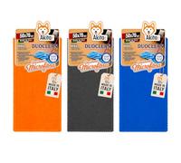 AKITAInk Set 3 Panni Pavimento in Microfibra Duo Clean 50x70 cm, 350 g/m², Doppio Lato, Alta Assorbenza, per Parquet, Gres, Ceramica, Pietra e Piastrelle