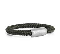 Akitsune Portus - Bracciale in corda nautica, chiusura magnetica a capsula, da donna, con ancora, stile marittimo, colore: argento, 18 cm - 23 cm