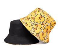 AKJAXQU Cappello Pescatore Uomo Donna, Pieghevole Cappello da Pesca in Cotone Cappelli da Spiaggia Protezione del Sole Bucket Hat per Escursionismo Campeggio Viaggio Pesca 56-58cm