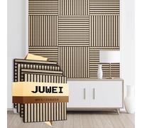 AKK-Star - Pannelli acustici da parete, 600 x 600 x 18 mm, insonorizzanti e fonoassorbenti, per pareti e soffitti, adatti per sale conferenze, decorazione 3D da parete della TV, in rovere classico, 13
