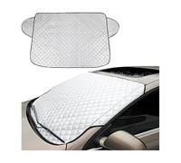 AKKDYS Copertura Parabrezza Auto,per Fiat 500X 2014-2018 Telo Antigelo Copriauto Anteriore Specchietto Laterale Antineve Antipolvere Antighiaccio