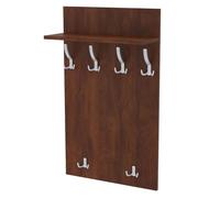 AKKE Maxi Appendiabiti Ingresso Moderno da Parete Muro Guardaroba 100cm x 60cm Caravaggio/Alu.