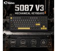 Akko 5087 V3 Tastiera wireless 80% TKL Layout RGB USB tipo C/2.4g e BT5.0 Tastiera meccanica da gioco personalizzata tri-modale sostituibile a caldo