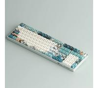 Akko 5108B Plus Joy of Life Tastiera meccanica RGB Cherry Profilo 108 tasti Full Size RGB Hot Swap Wired/2.4G/Bluetooth Wireless