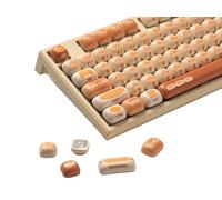 Akko Bun Wonderland Set di copritasti PBT con profilo MOG, 138 copritasti per tastiere meccaniche