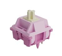 Akko Creamy Purple Switch Tattile Tastiera Meccanica 5 Pin | Switch Tattili 55gf 5 Pin, Design Compatibile MX per Tastiere Gaming e Costruzioni Meccaniche DIY (45pcs)