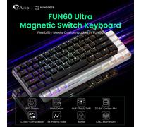 MonsGeek FUN60 Ultra HE Tastiera meccanica Interruttore magnetico 60% Trigger rapido 0.01mm 8K Tastiera da gioco Esports in alluminio personalizzata