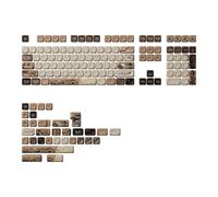 Akko Mountain Seclusion Set di copritasti a tema 140 tasti PBT Dye-Sub MOA/Profilo ciliegia Copritasti per tastiera meccanica per grandi layout