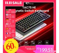 AKKO TAC75 HE Tastiera con interruttore magnetico Tastiere da gioco al 75% Trigger rapido 0.005mm 8K RGB Wired Esports Tastiera personalizzata per giocatori