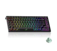 Akko TAC75 HE Tastiera Gaming 75% Rapid Trigger Switch Magnetico | Keycap PBT Neri, Switch Magnetico Hall Effect, Polling 8K Hz, Risposta Regolabile, QWERTY US Gaming/Ufficio