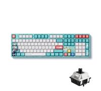 Akko Tastiera da gioco wireless 5108B Plus Tastiera da gioco Hatsune Miku Tastiera meccanica Tri-Mode sostituibile a caldo Retroilluminazione RGB, Interruttore pre-lubrificato per pianoforte