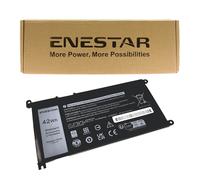 Akku Enestar Li-Ion 11.4 V 3680 mAh 3 Celle Nero Compatibile con Dell YRDD6