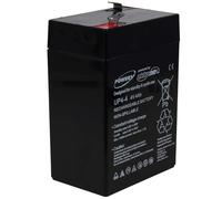 akku-net Batteria al piombo FP440A, 4 V, 4 Ah, 4 V, piombo acido