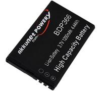 akku-net Batteria per telefono cellulare Doro Primo 366 Li-Ion 3,7V 1200mAh Nero