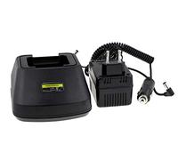 akku-net Caricabatterie Compatibile con per radiotrasmettitori Yaesu/Vertex FT-60R