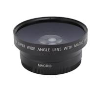 AKLOSIPY 0,43x Lince Macro Angolo Largo 67 Mm Attaccamento di Lenti Aggiuntive per Fotografia della Fotocamera con Costruzione in Lega di Alluminio Rivestimenti a più Strati HD