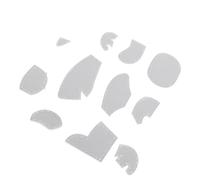 AKLOSIPY 11 Pc Set di Sovrani del Modello di Elefante - Modelli di Taglio Trapunta Acrilici per Cucire Carichi di Elefante