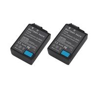 AKLOSIPY 2 Pacchetti EL25 Sostituzione della Batteria Al Litio Ad Alta capacità 1350 MAh per Fotocamere Digitali Z30 Z50 Z FC con Design