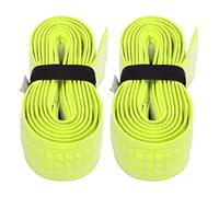 AKLOSIPY 2 Pezzi di Nastro per Racchetta da Tennis, Racchetta da Badminton, Overgrip Spesso, per Assorbire Il Sudore, Fascia per Impugnatura, Rosso, 0,8 Mm, in Fibra di Poliuretano di Azoto, Cuscino