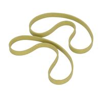 AKLOSIPY 2 Pezzi di Ricambio in Gomma per a Nastro Antiscivolo, Larghezza 12,55 Mm, per Ruote per a Nastro da 8 Pollici con Riduzione del Rumore