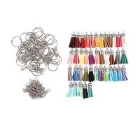 AKLOSIPY 201 Pezzi Grezzi Portachiavi a Sublimazione su Entrambi i Lati per la Creazione di Trasferimento di Calore Fai-da-te - Migliora la creatività e Migliora le abilità Pratiche