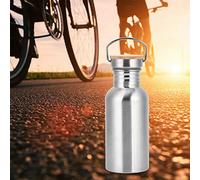 AKLOSIPY 304 Bottiglia in Acciaio Inossidabile per Sport Esterni, Viaggi, Campeggio, Escursioni e Ciclismo - 750 ml: Resoconto e Elegante (500ML)