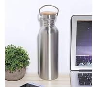 AKLOSIPY 304 Bottiglia in Acciaio Inossidabile per Sport Esterni, Viaggi, Campeggio, Escursioni e Ciclismo - 750 ml: Resoconto e Elegante (750ml)