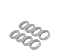 AKLOSIPY 8 Pezzi di Copertura Protettiva per Ruote per Bagagli in Silicone Che Riducono il Rumore e un Elegante Accessorio da Viaggio Facile Identificazione e (GREY)