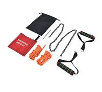 AKLOSIPY a Catena Manuale Ad Alta Portata a Corda Pieghevole Portatile da 48 Pollici per Campeggio, Caccia, Zaino in Spalla, Giardinaggio all'aperto