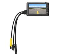 AKLOSIPY Accessori per File Senza Giunture per Videocamera Anteriore e Posteriore con Doppia Fotocamera 1080P per Videoregistratore per Moto