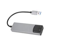 AKLOSIPY Adattatore Esterno per Scheda USB a 7 con Uscita Digitale Ottica SPDIF, Custodia, Scheda Surround Plug and Play per PC Laptop Desktop Giochi in Streaming Musica, Supporta 5.