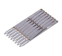 AKLOSIPY Aluminum Sewing Gauge Regolabile Lunghezza Multi-Purpose | Alluminio resistente, antiruggine, ideale per progetti fai da te, regolazioni flessibili, artigianato e cucito