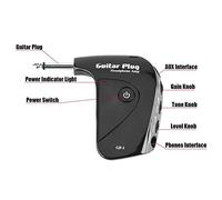 AKLOSIPY Amplificatore per Chitarra Portatile con Effetto di Distorsione Britannico, Plug and Play, Ingresso, per Esercitarsi Facilmente e Durata della Batteria di 40 Ore